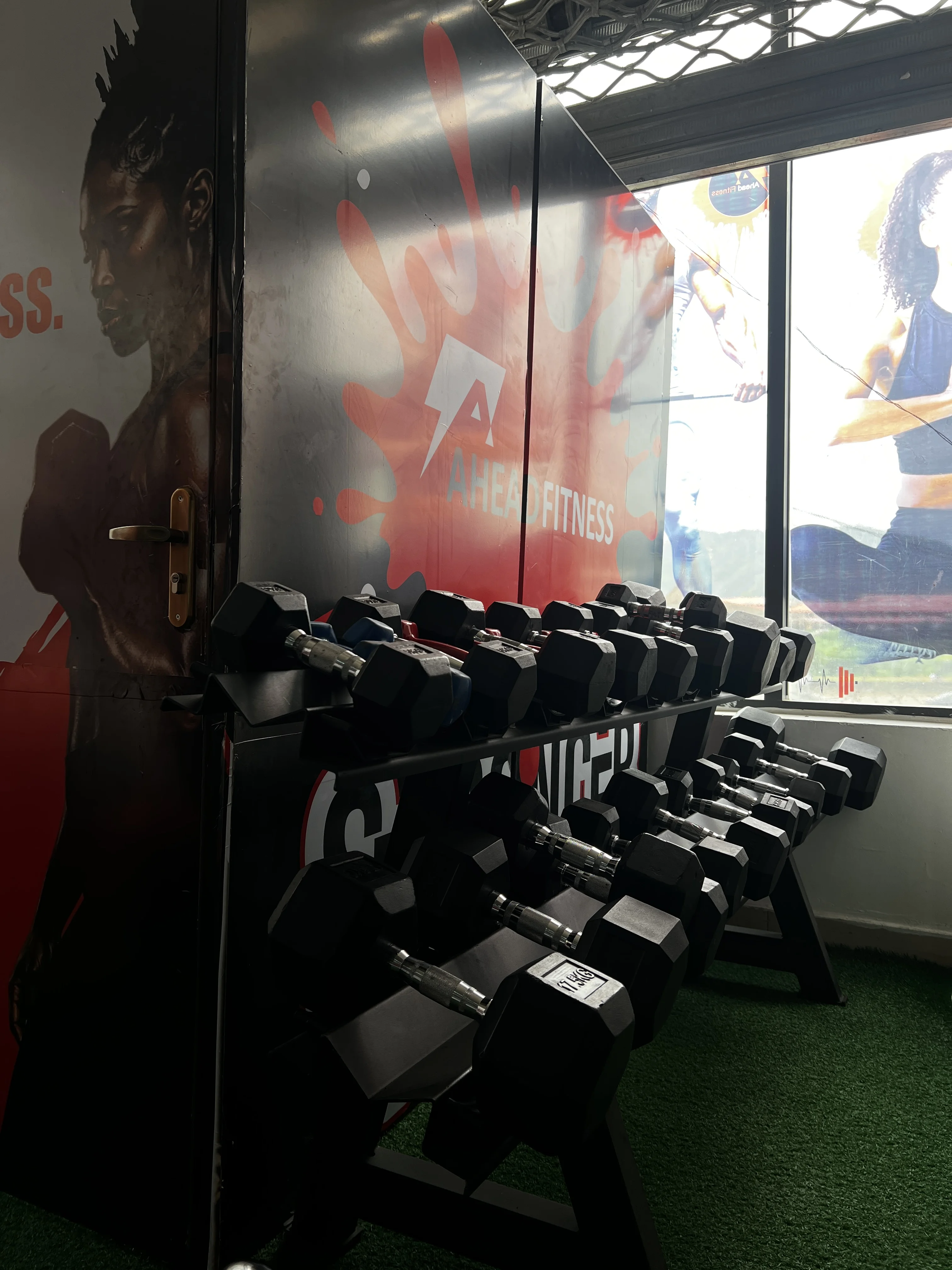 Body building at Ahead Fitness